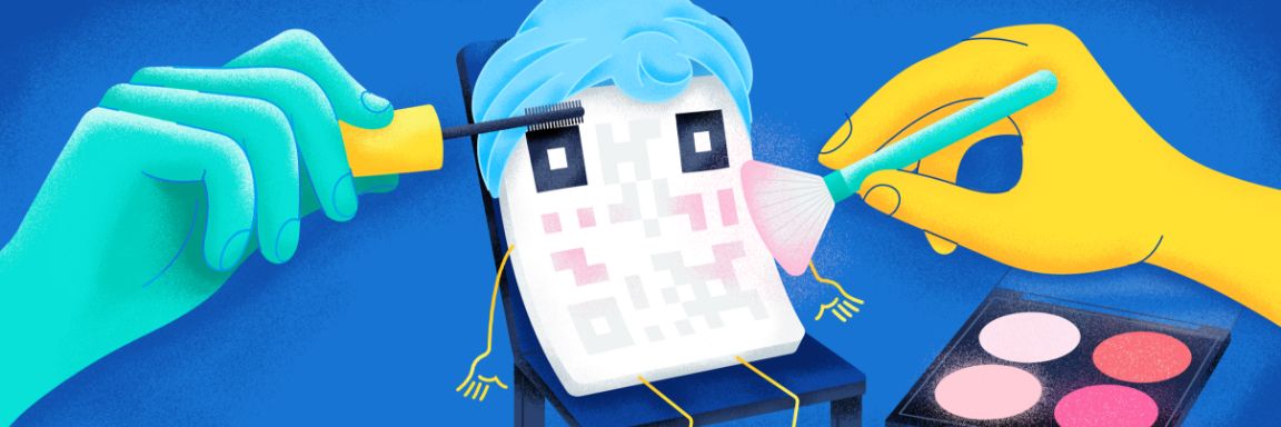 How to create a custom QR Code with colors and logos
